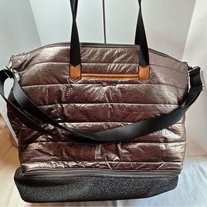 Stella & Dot Crush It Bag— Rose Gold